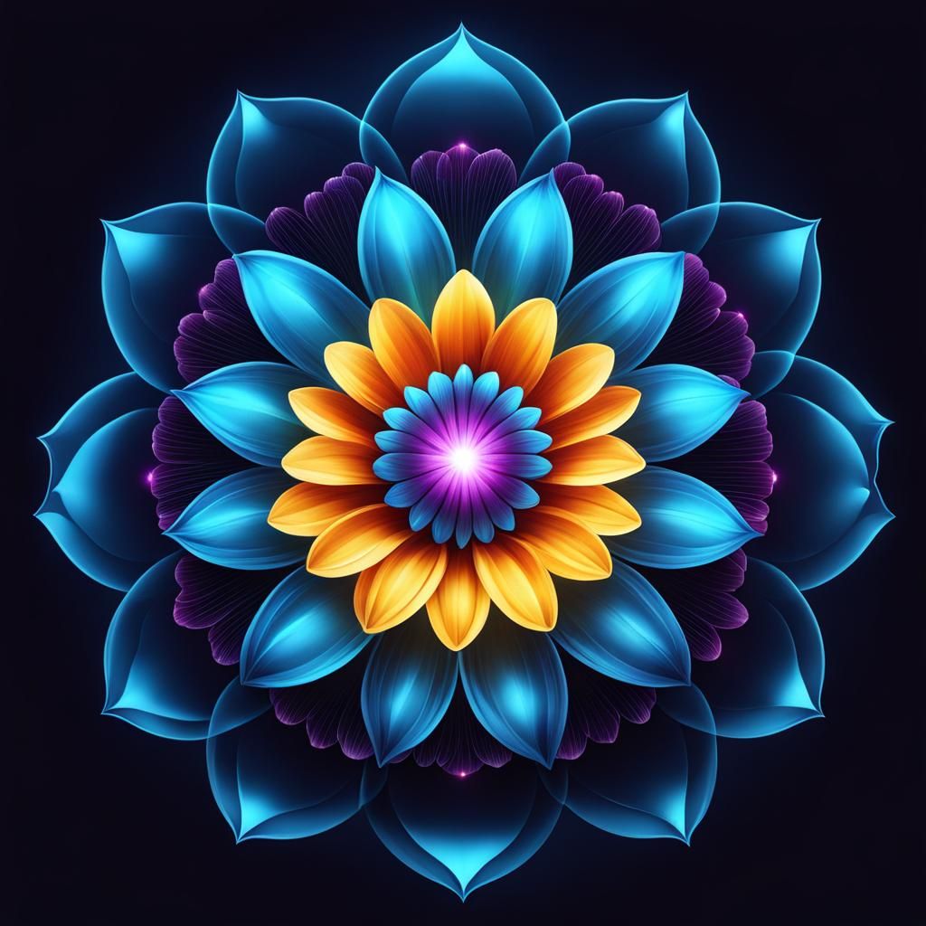 Intelligence magical flower