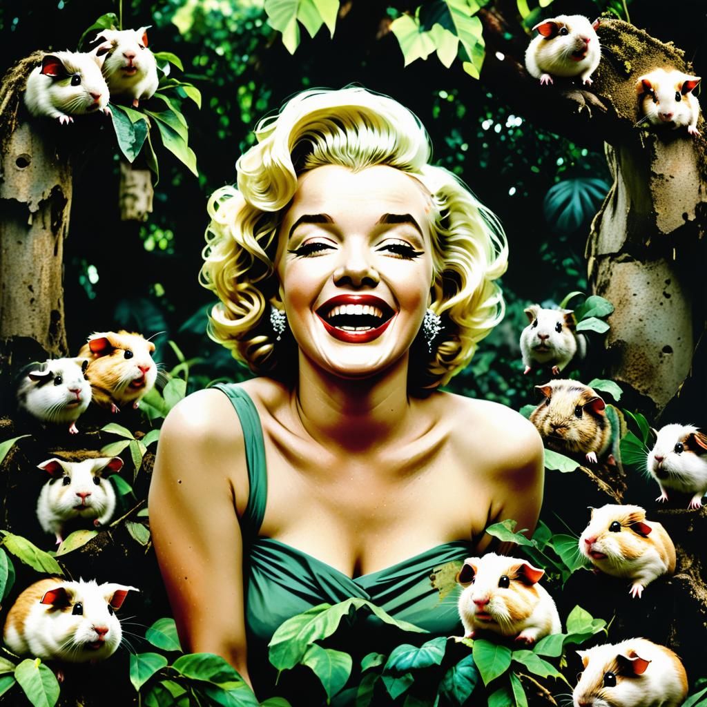 Marilyn Monroe's Guinea Pig Jungle Adventure