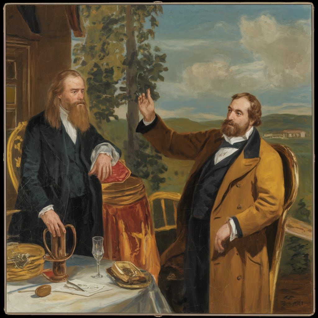 Goldenmouth Pursues Dostoevsky in Otto Dix & Marc Chagall St...