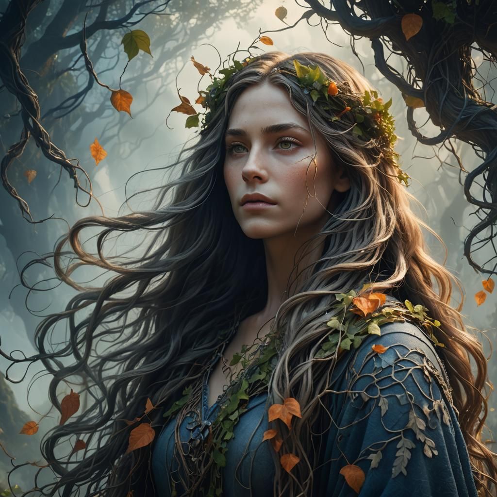 Earth as Human: Fantasy Matte Painting