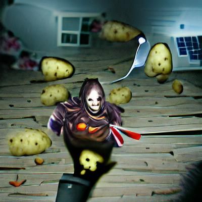 Dark and Scary Potato Killer