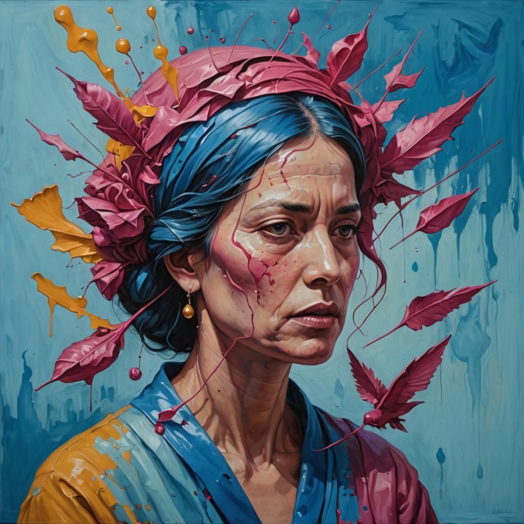 Surreal Oil Painting: Overcoming Frustrations