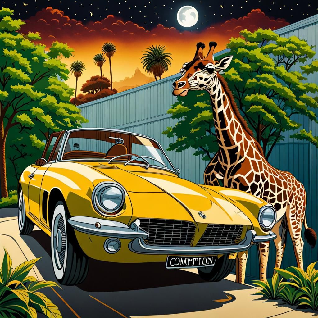 Giraffe Radio: Lion Rappers in Compton at Midnight