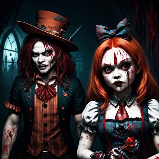 Chucky and Tiffany in Wonderland: A Dark Fantasy