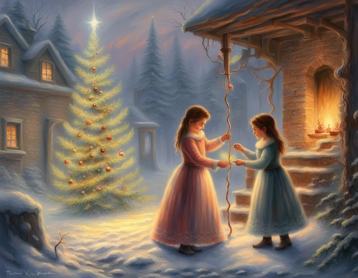 Christmas Tree Decoration in Hell: Ethereal Fantasy