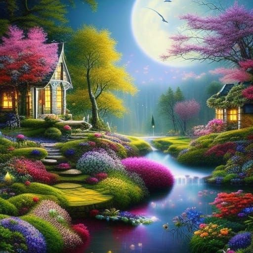 Moon garden