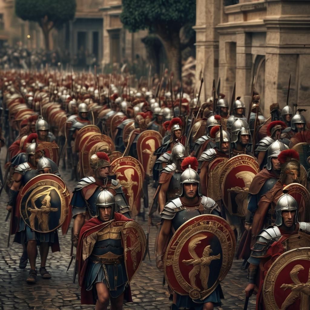 Marching thru Rome