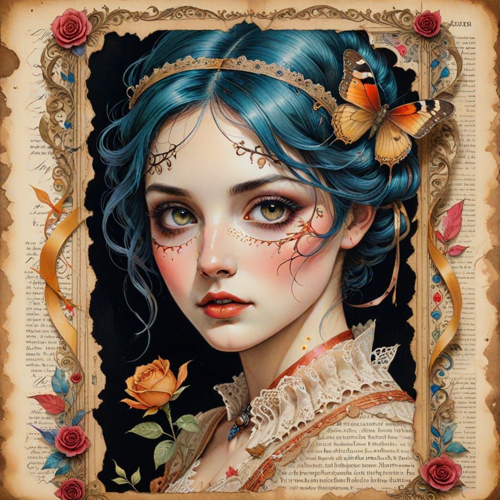 Whispers from a Haunted Antique Page