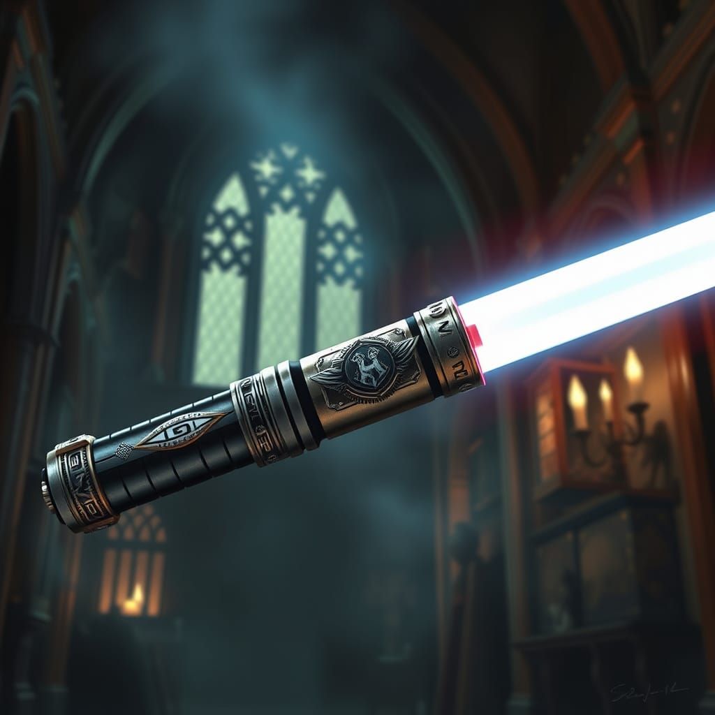 Harry Potter Lightsaber with Futuristic Design