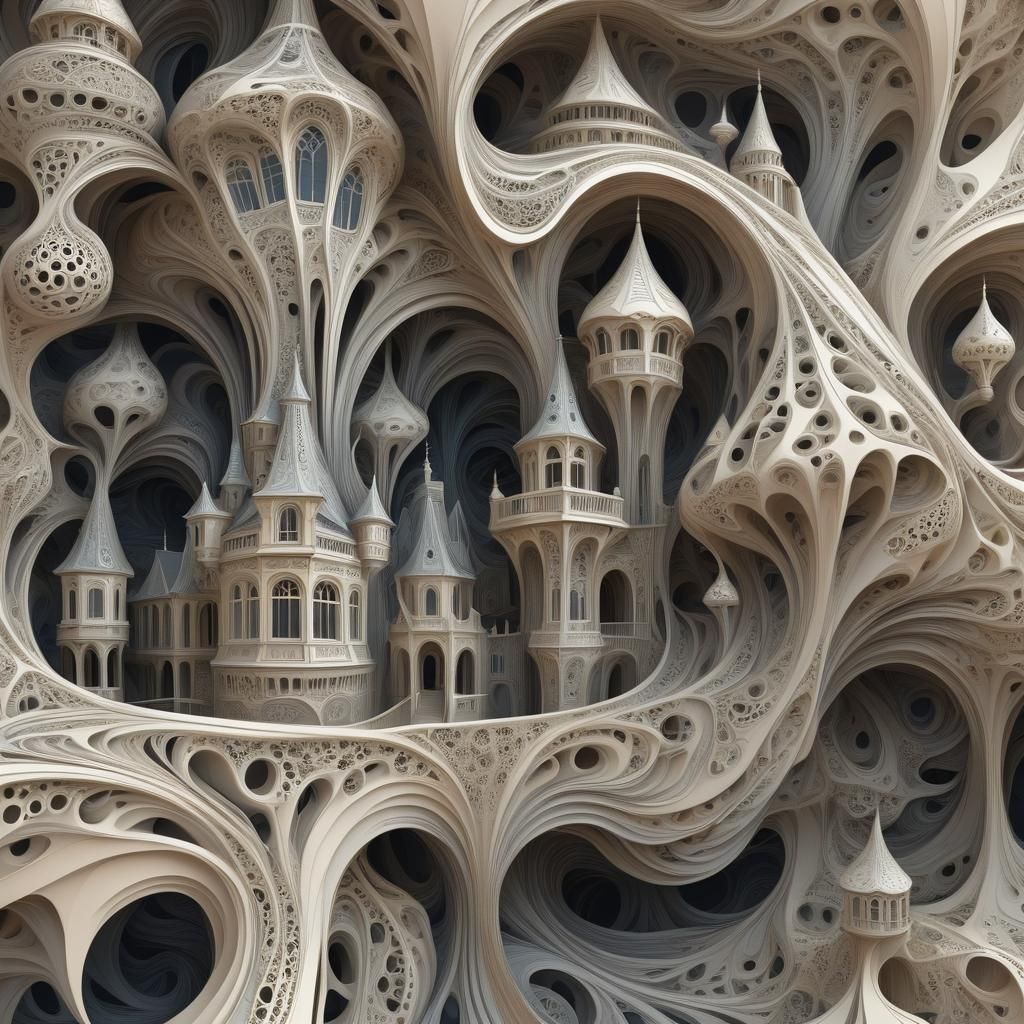 Hui Buh Ghost in Castle Cartoon