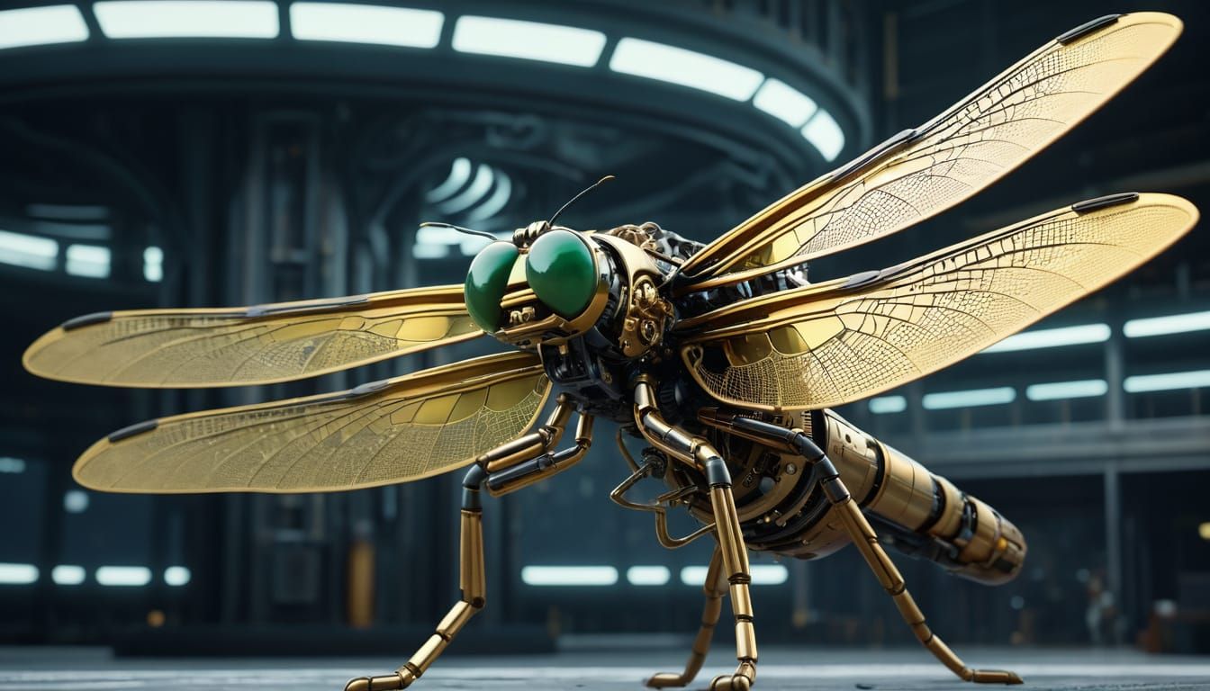 mechanical dragonfly