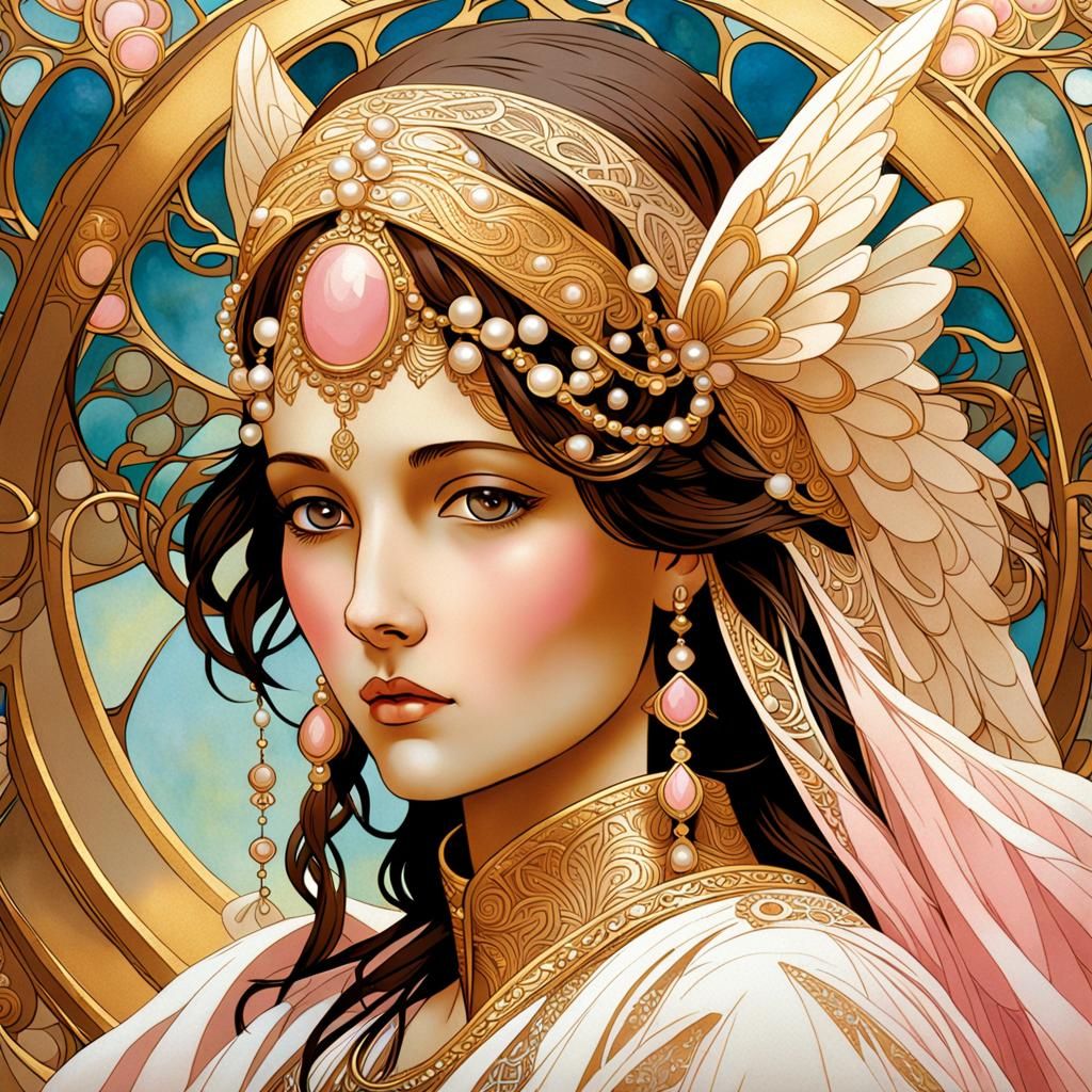 Devi / Art Nouveau style