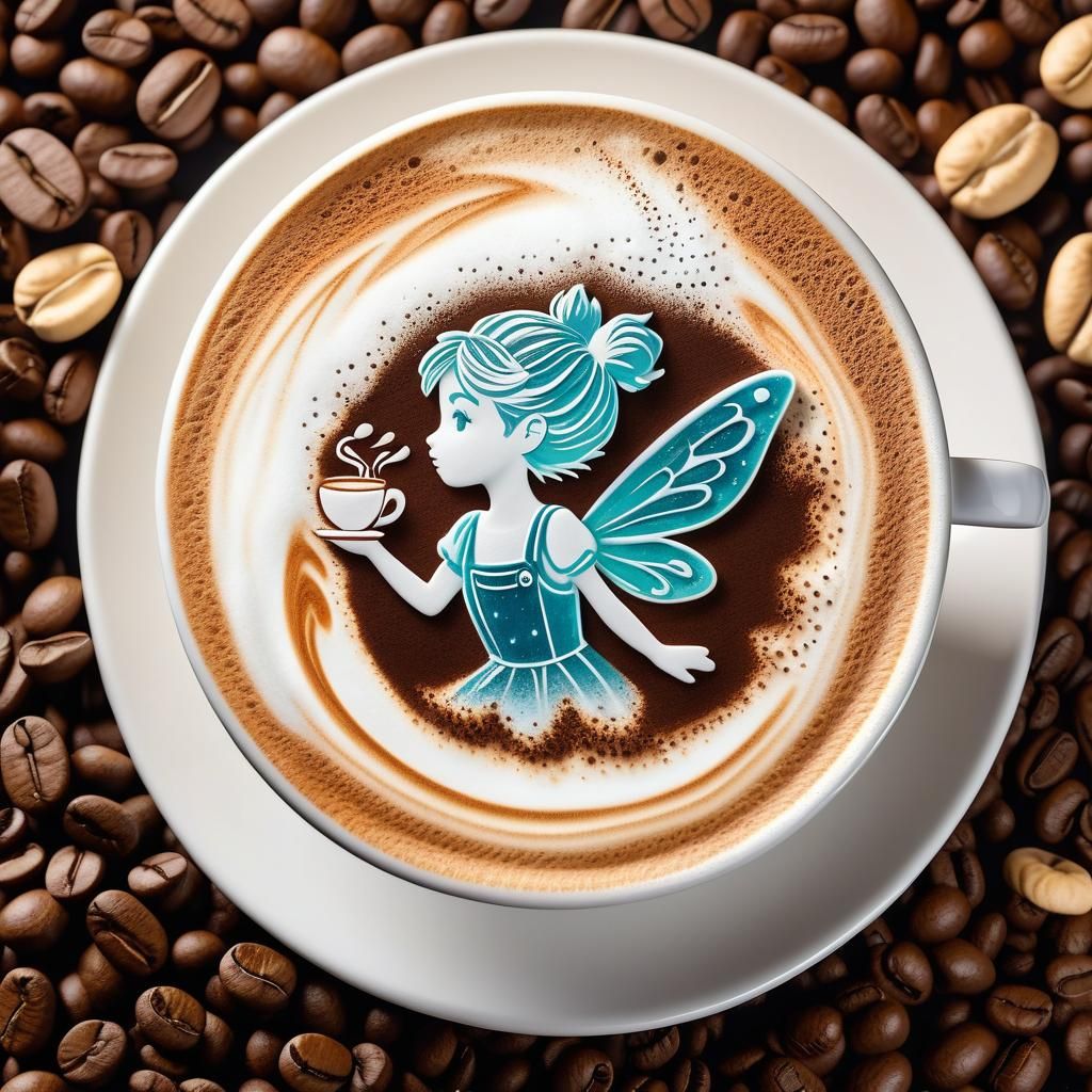 Fairy cappuccino