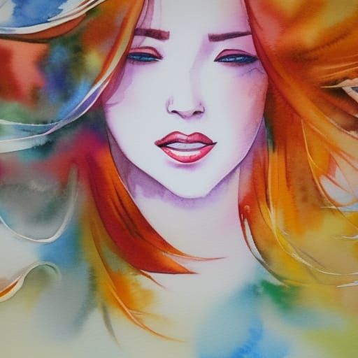 Woman like The wind