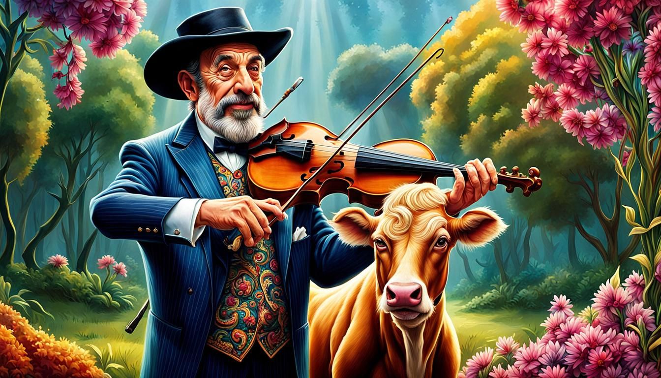 F Murray Abraham and Musical Cow
