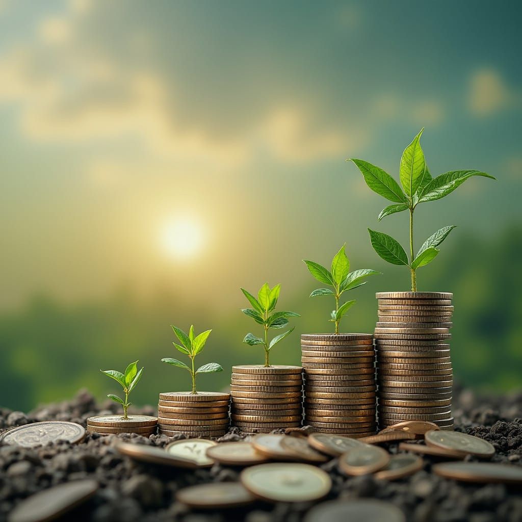 AI Image of Dividends Concept