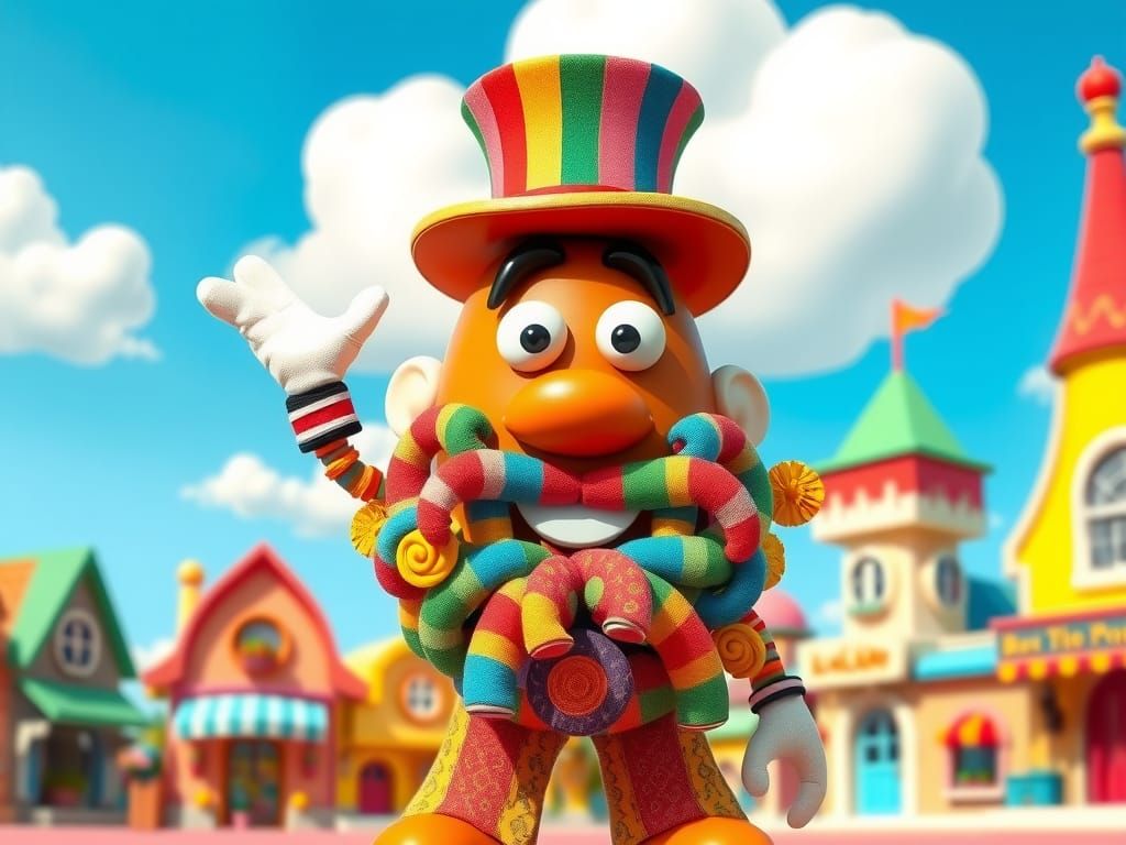 Mister Potato-Head's Beard Of Marshmallow 'Flumps'