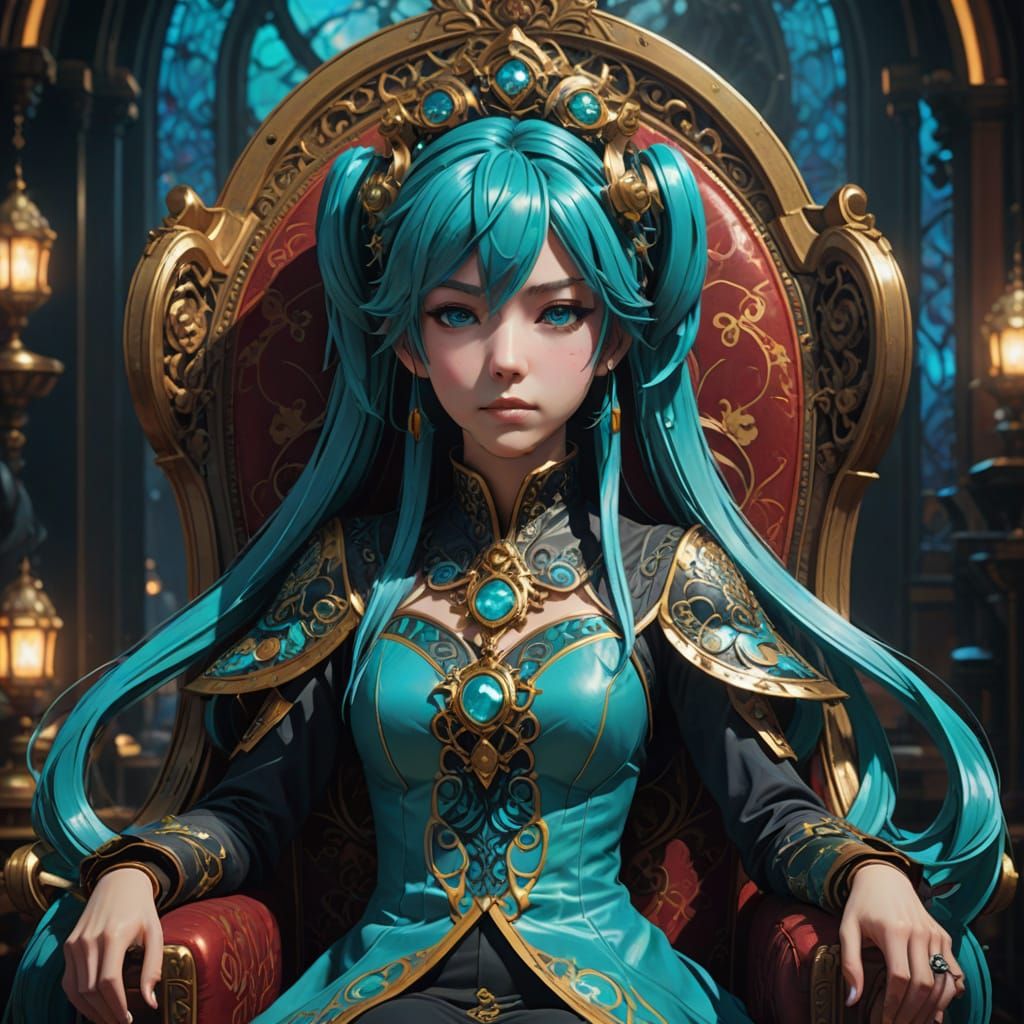 Baroque Digital Demoness Hatsune Miku