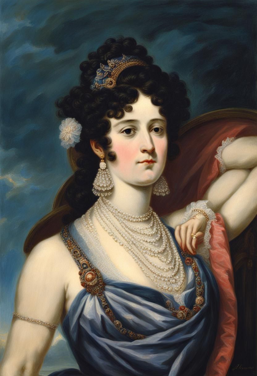 Josephine Bonaparte Portrait in Paris