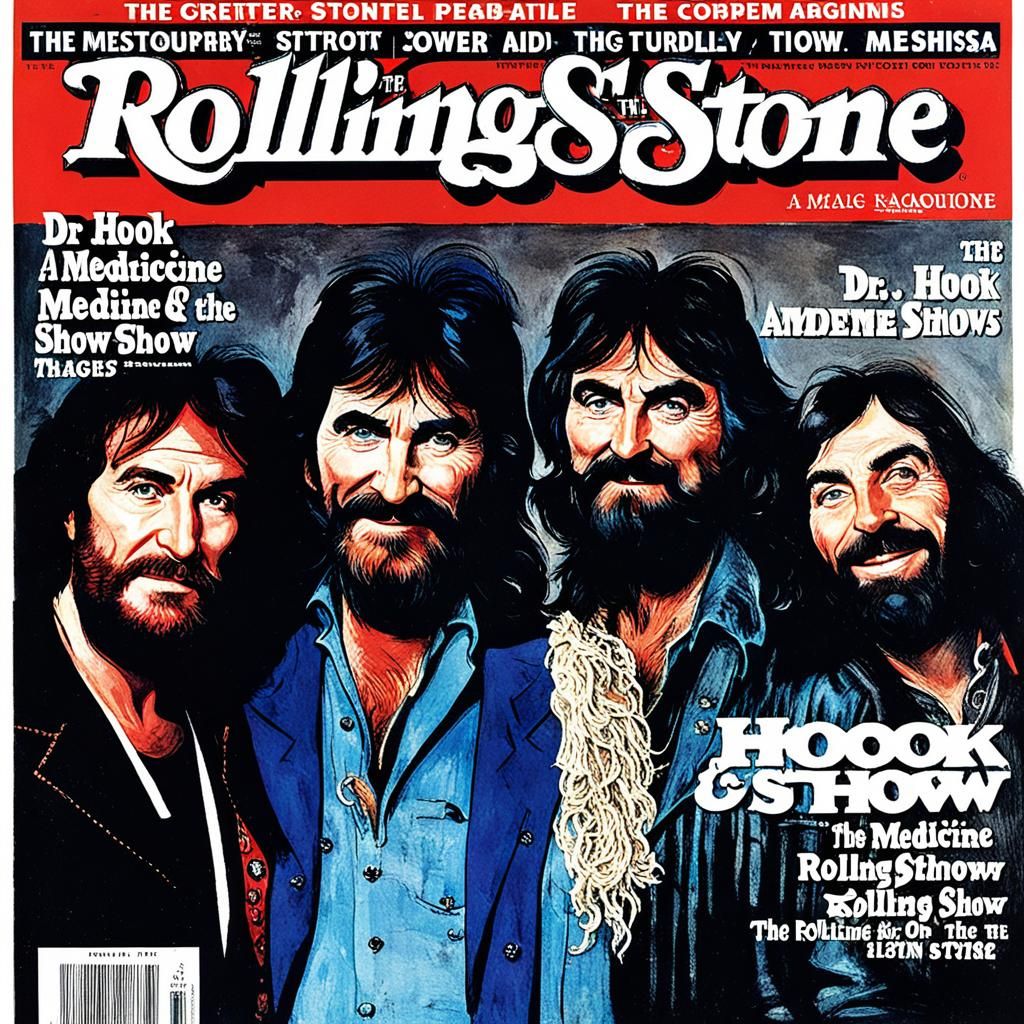 Dr. Hook on Rolling Stone Magazine Cover