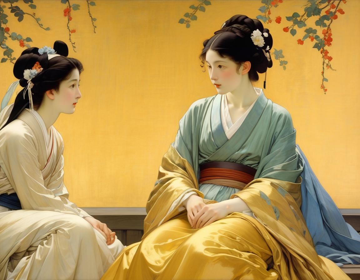 Baroque Meets Ukiyo-e: An AI Art Fusion