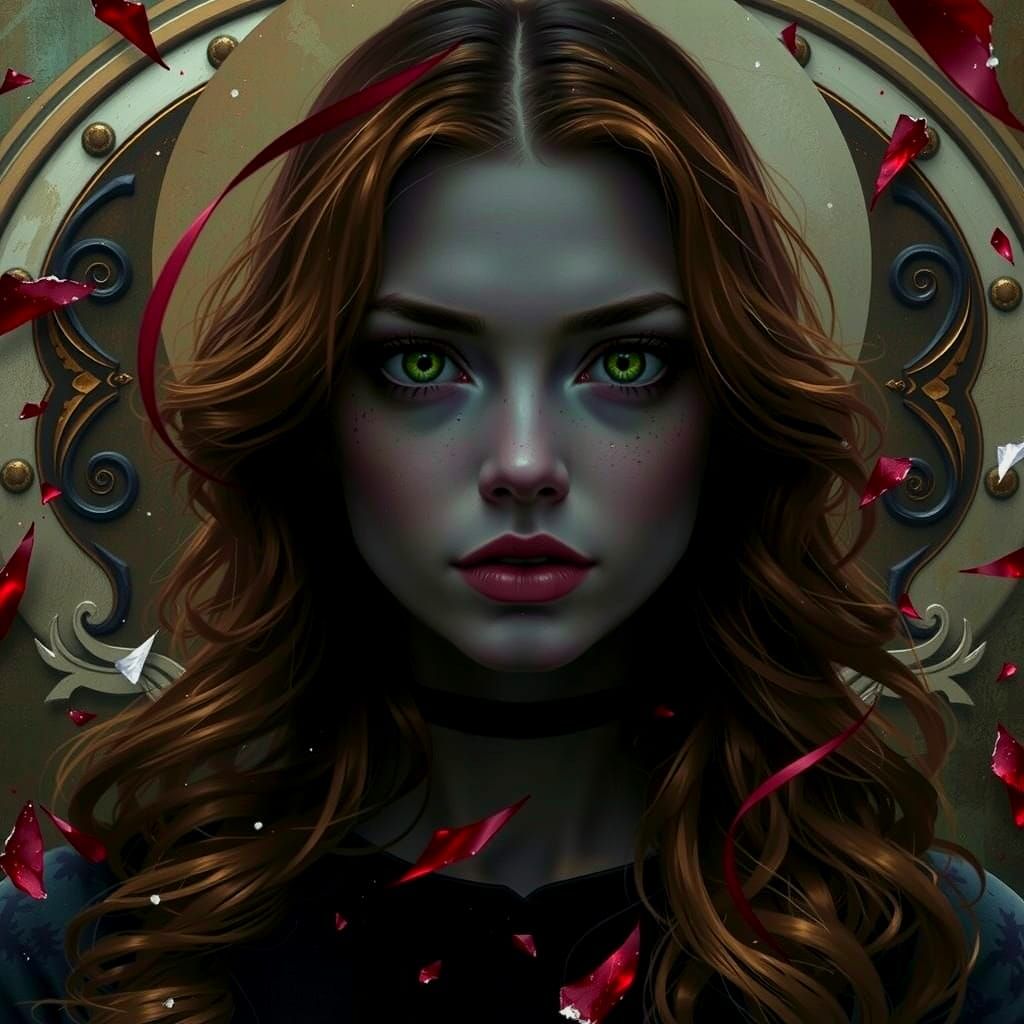 Vibrant Abstract Swirls of Red Hues