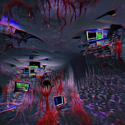 Endless Void: AI-Generated Nothingness