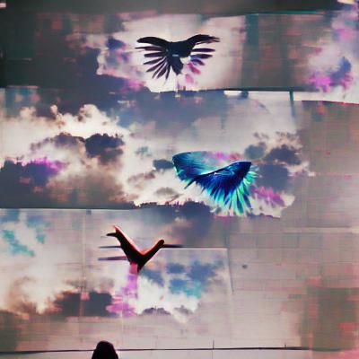 Bird in Flight: Freedom and Exploration