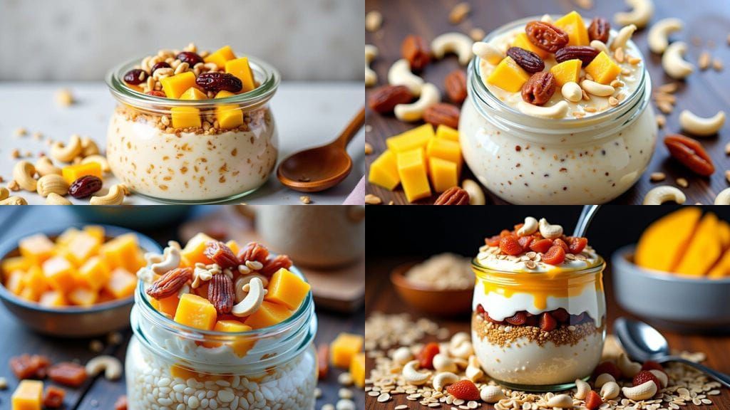 Delicious Overnight Oats in a Jar