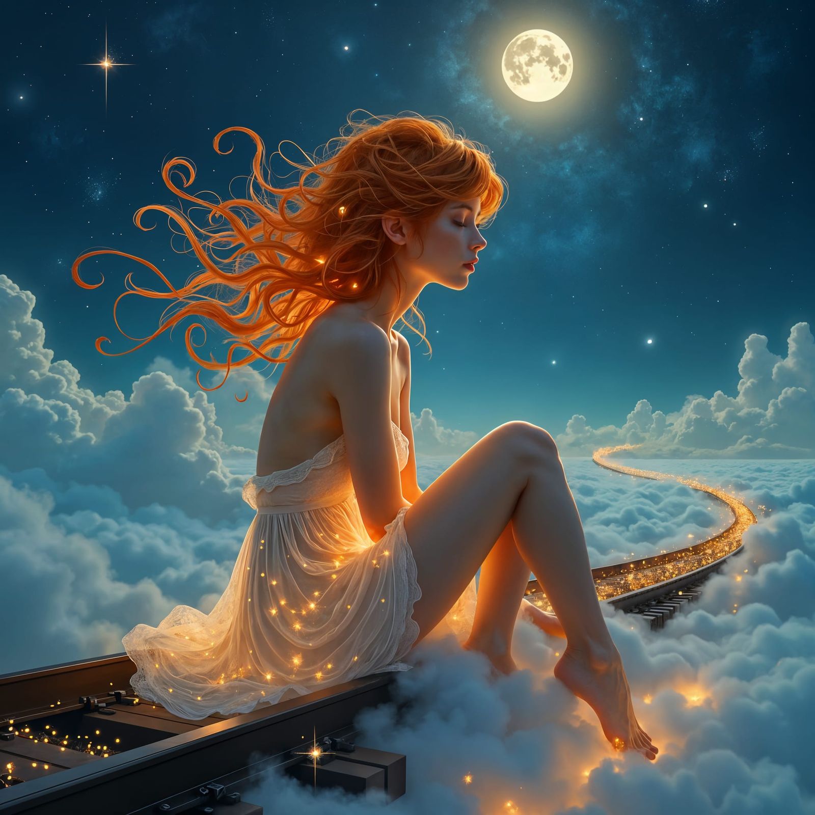 Waiting for the train of hope✨