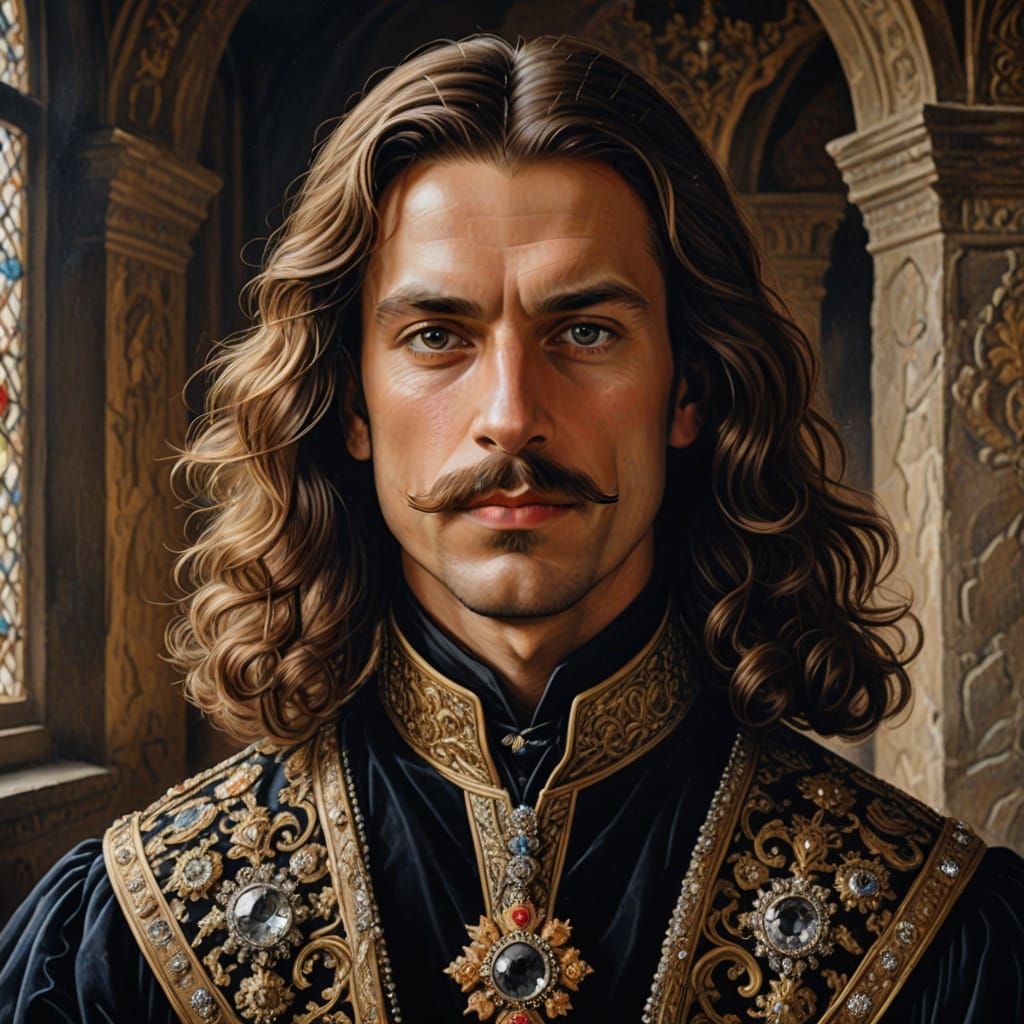 Polish Magnate Prince Jeremi Wiśniowiecki in Luxurious XVII ...