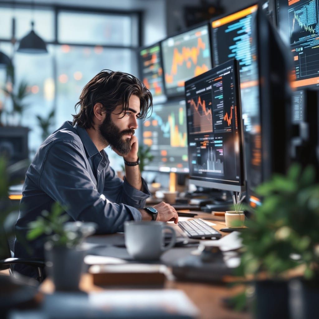 Anime Administrator Immersed in Web Development and Data