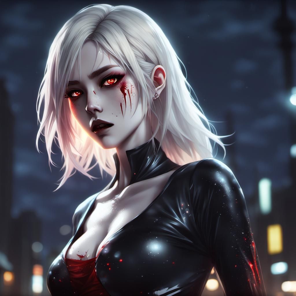 1 girl made of slime, slime girl, petite body shape, hyper realistic pastel color masterpiece, beautiful anime woman, sm...