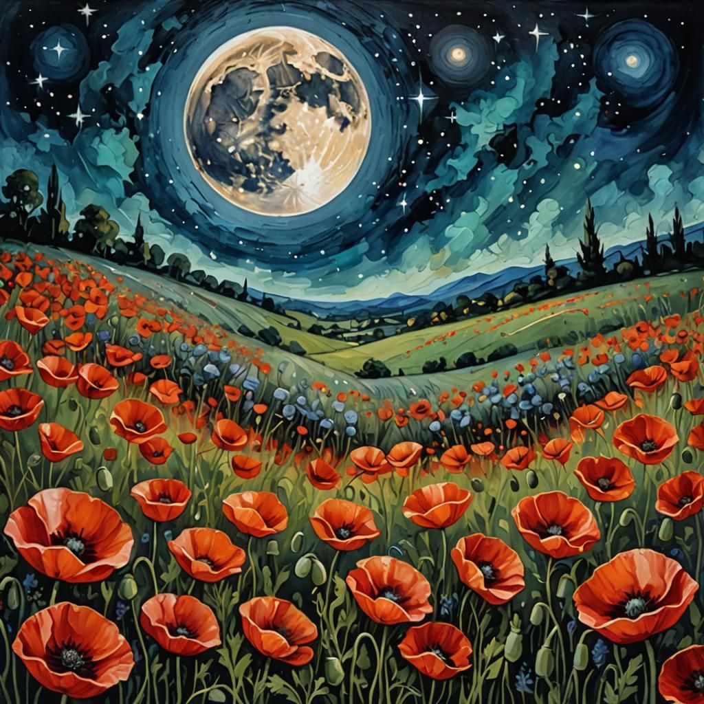 Poppy field