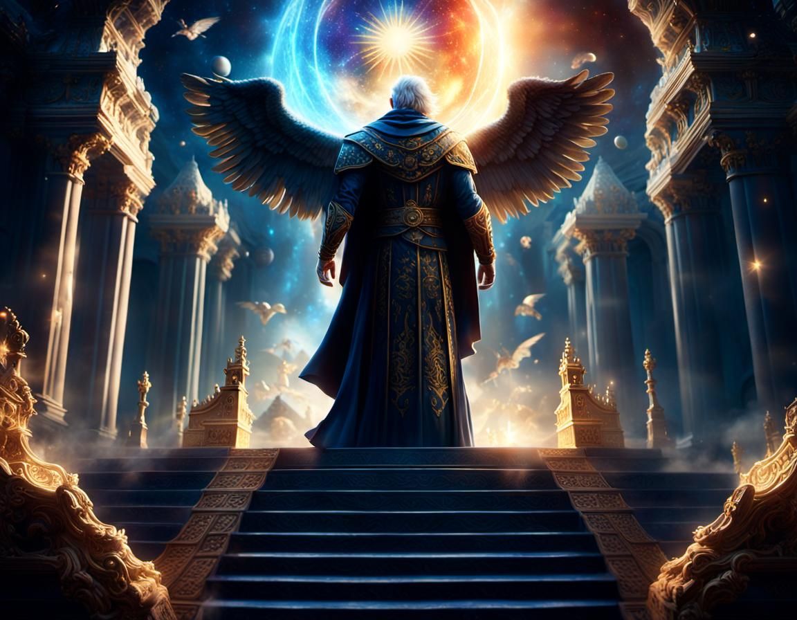 Ascension: A Vision of the Afterlife in Detailed Matte Paint...