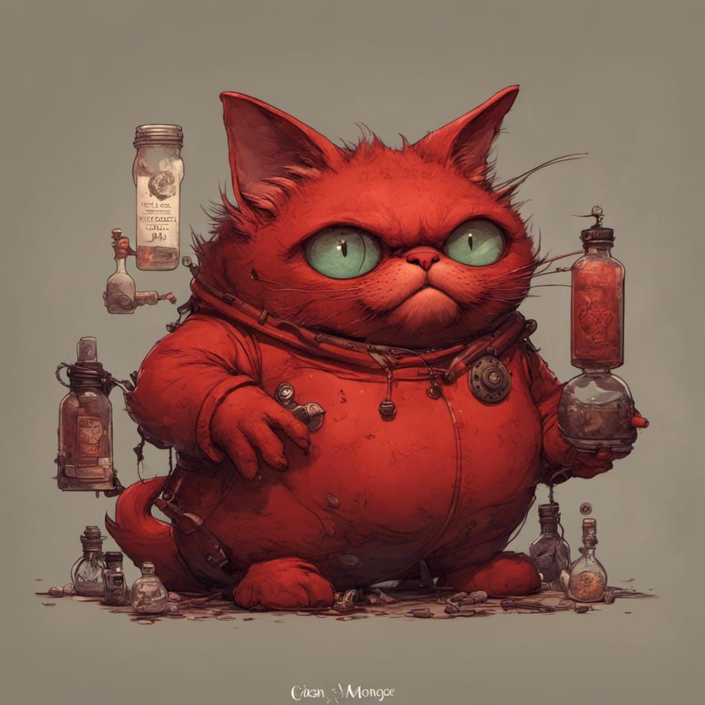 Red cat