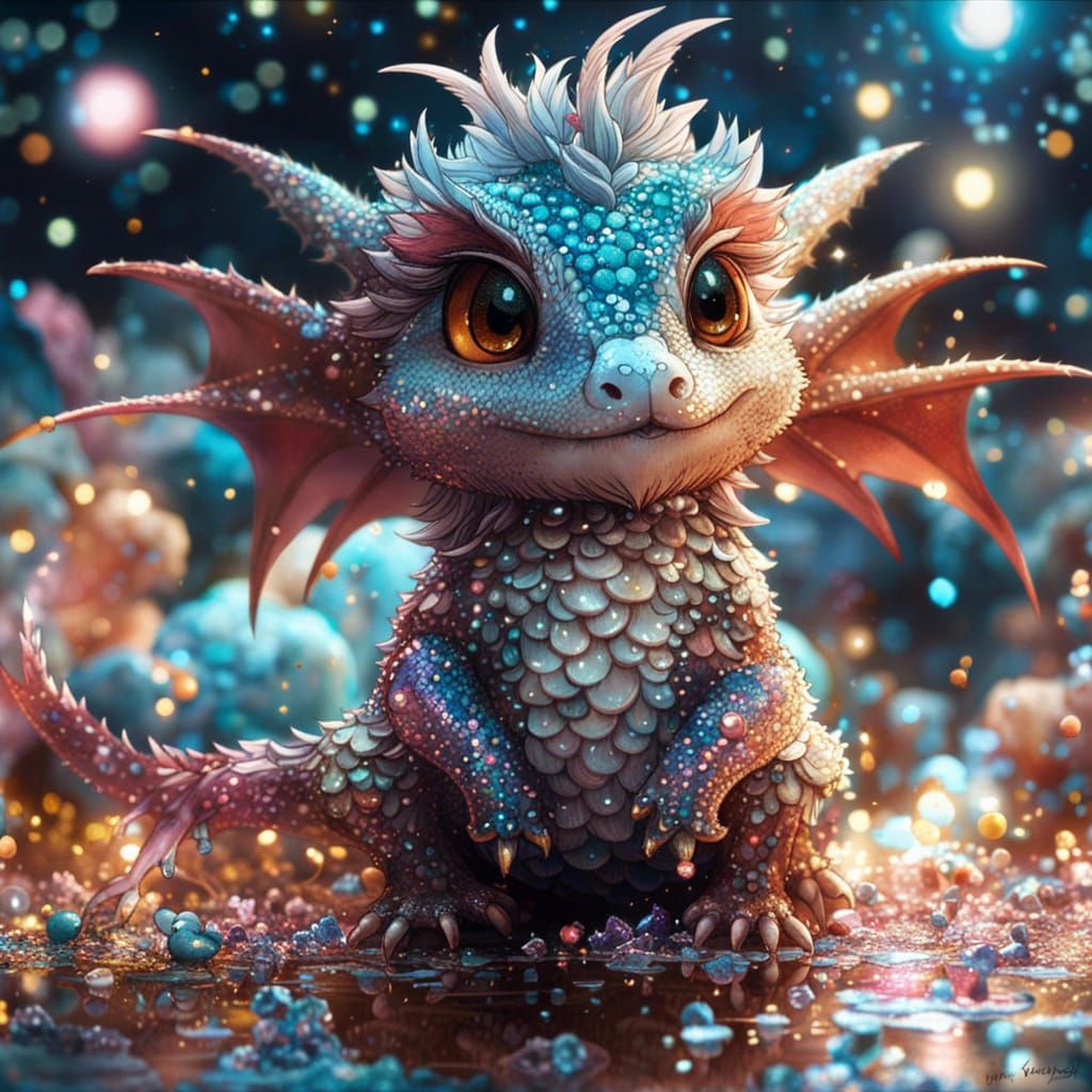 Glitter Dragon