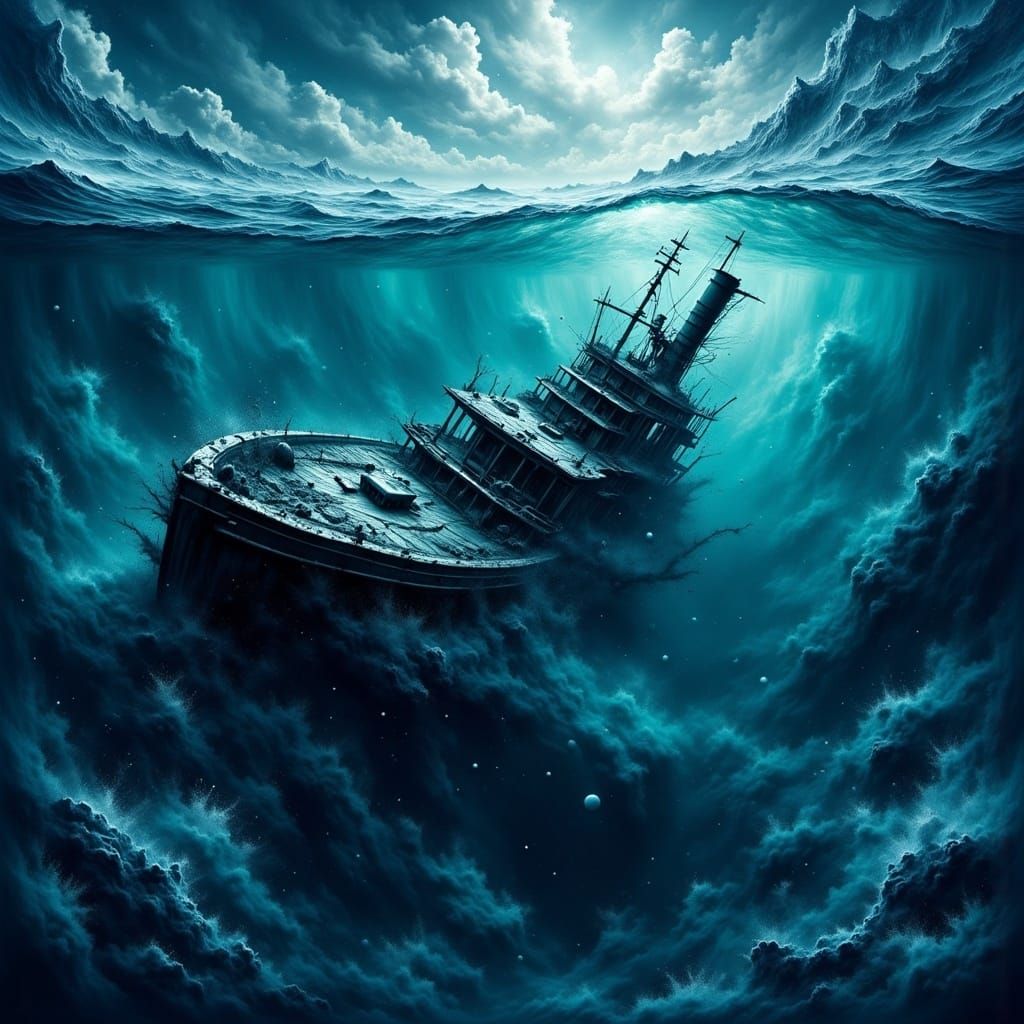 Shipwrecked in Icy Abyss