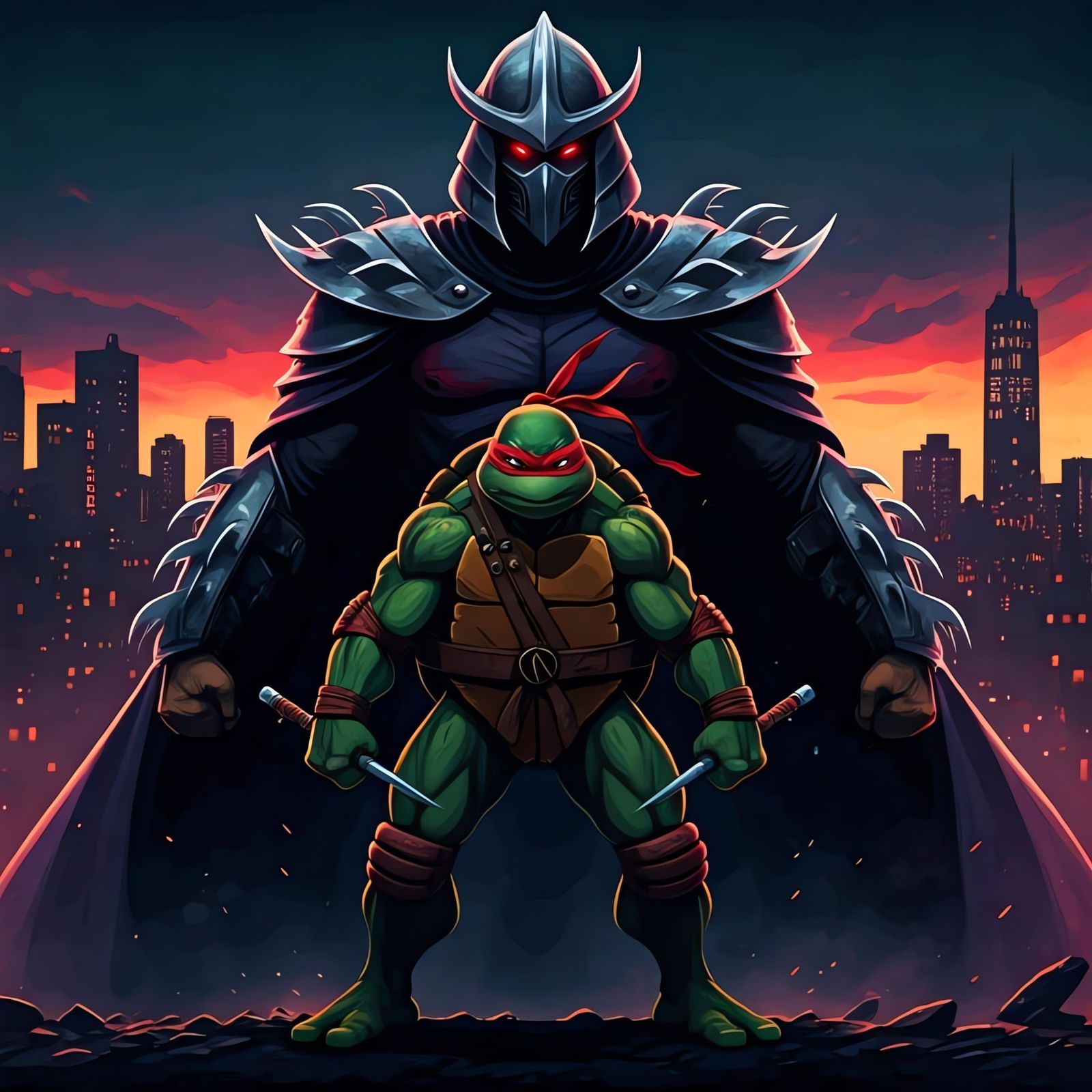 The Shredder: Teenage Mutant Ninja Turtles Villain