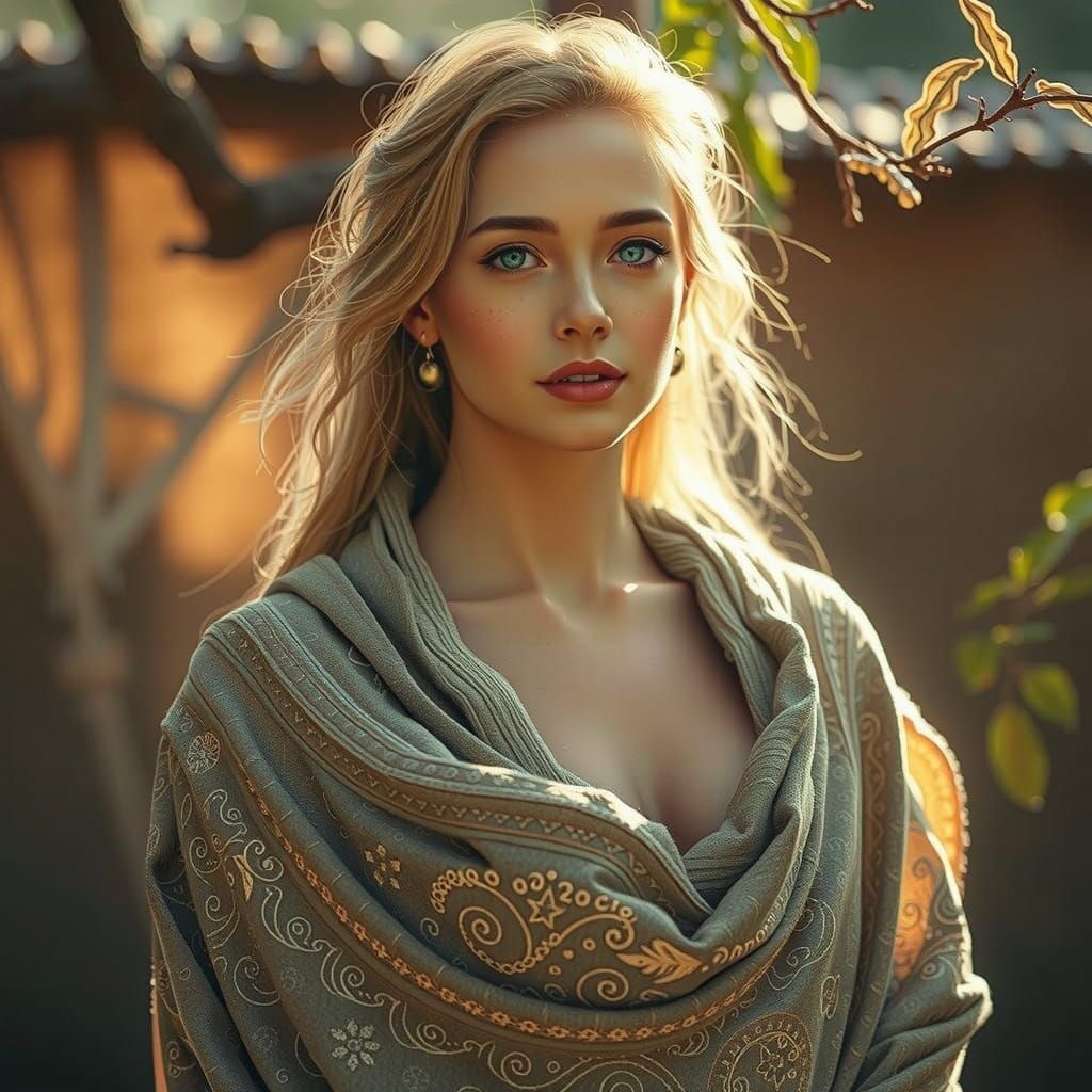 Ethereal Fantasy Realm in Vibrant Hues