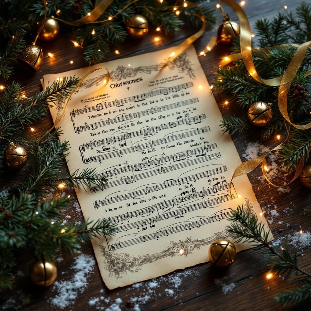 Christmas sheet music 🎻✨️🎄🎶