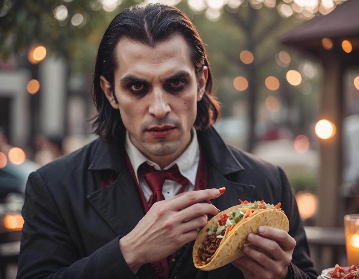 Vampire and Taco: Professional Photography of a Moment