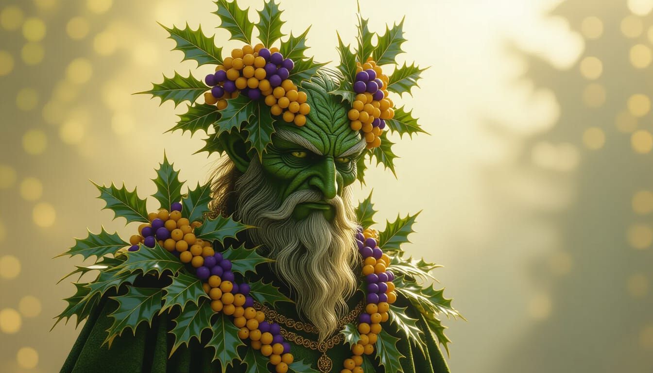Green-Man Mythago in Photorealistic Style