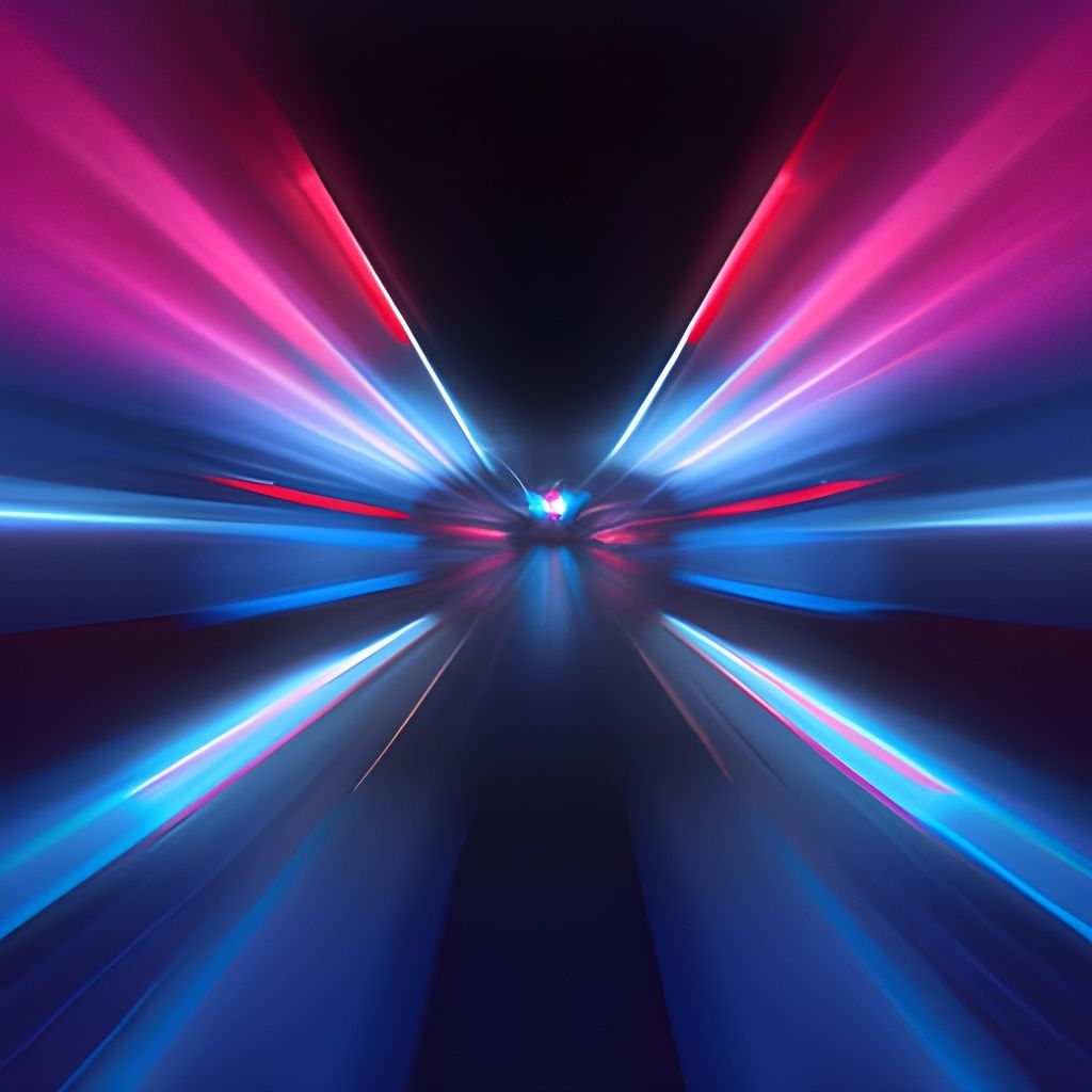 Synthwave Hyperdrive: A Journey Through Space