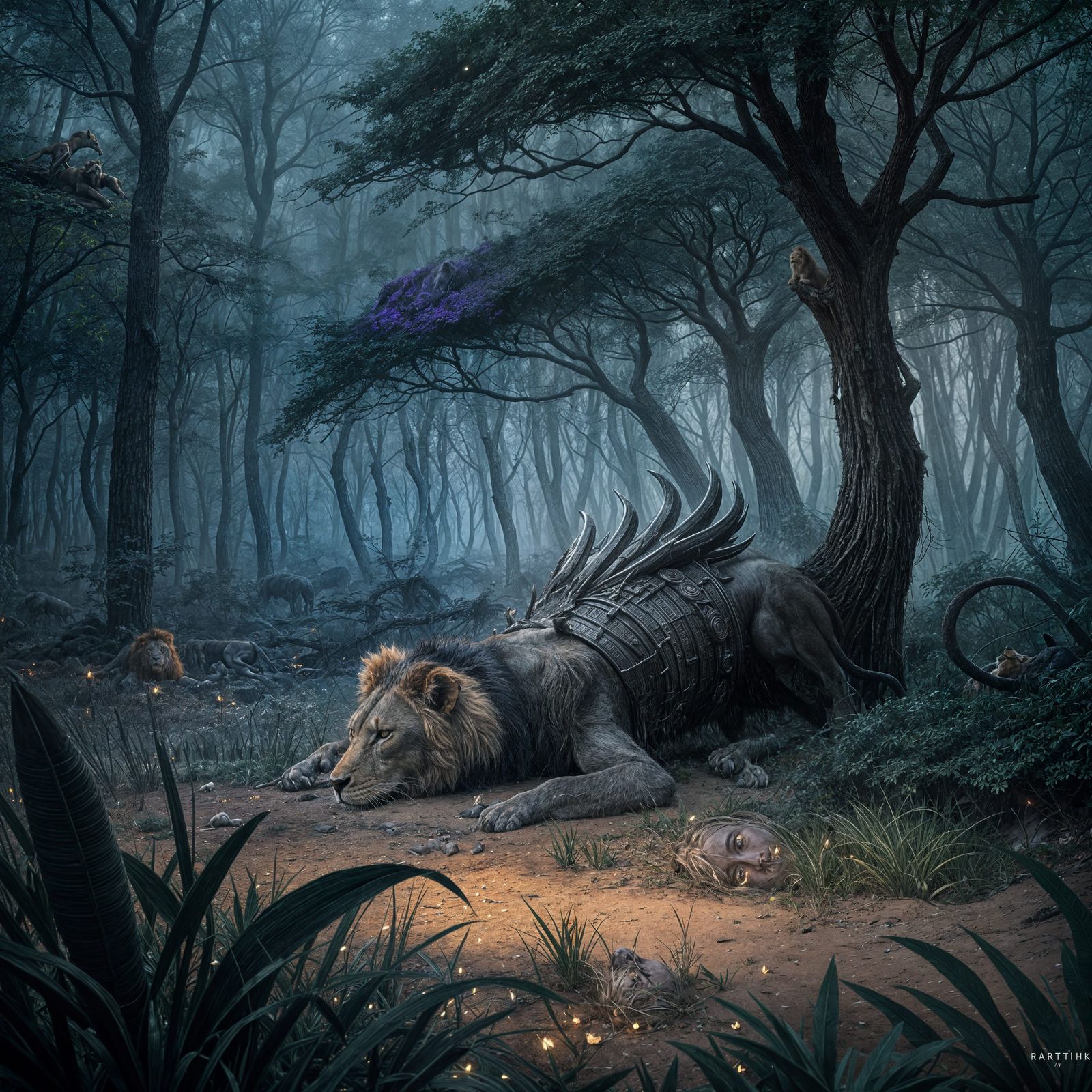 Death Takes a Lion's Soul in Africa