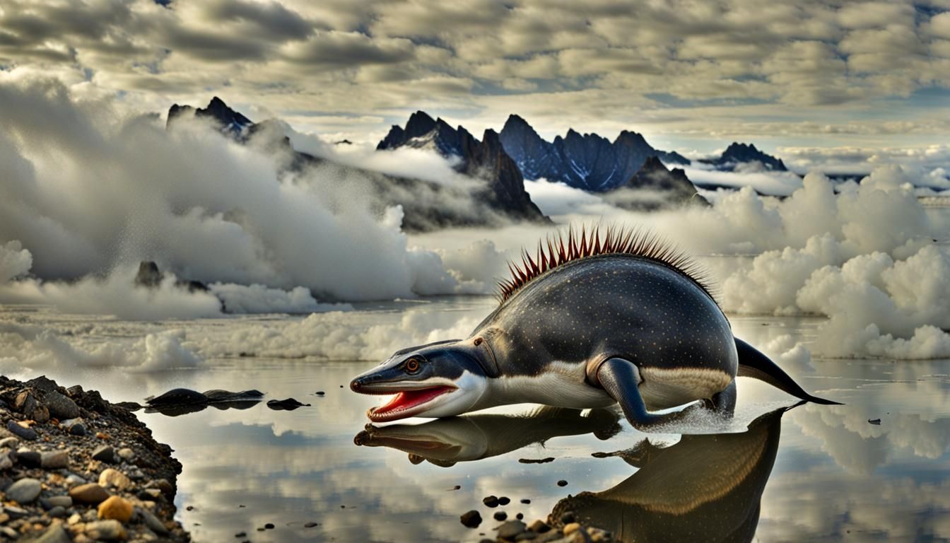 Surreal Alien Restaurant Celebration in Hyperrealistic Photo...