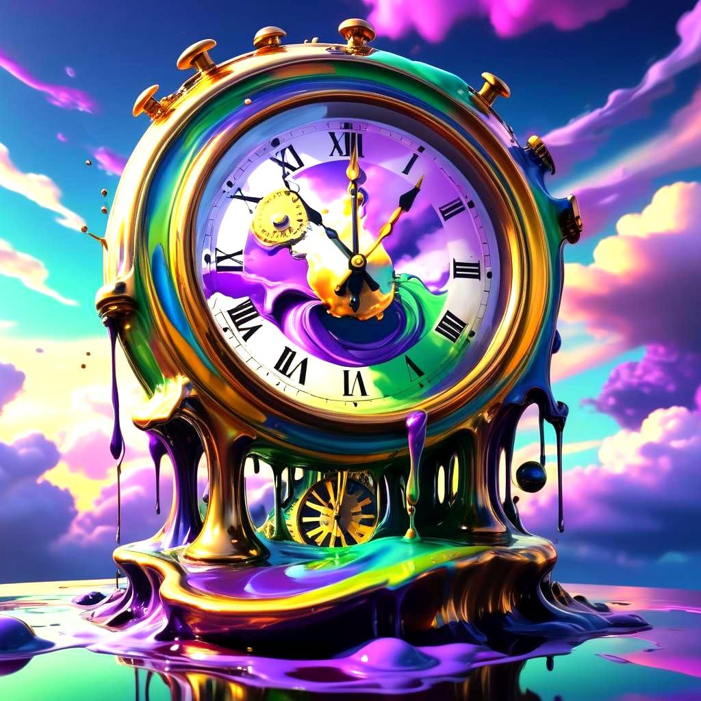 Surreal Digital Art in Style of Salvador Dali