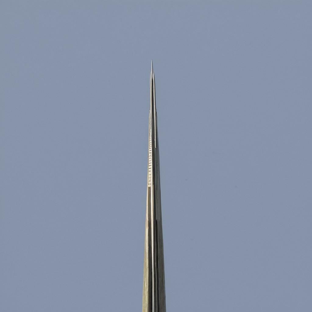 Abstract Eye of the Needle Illustration