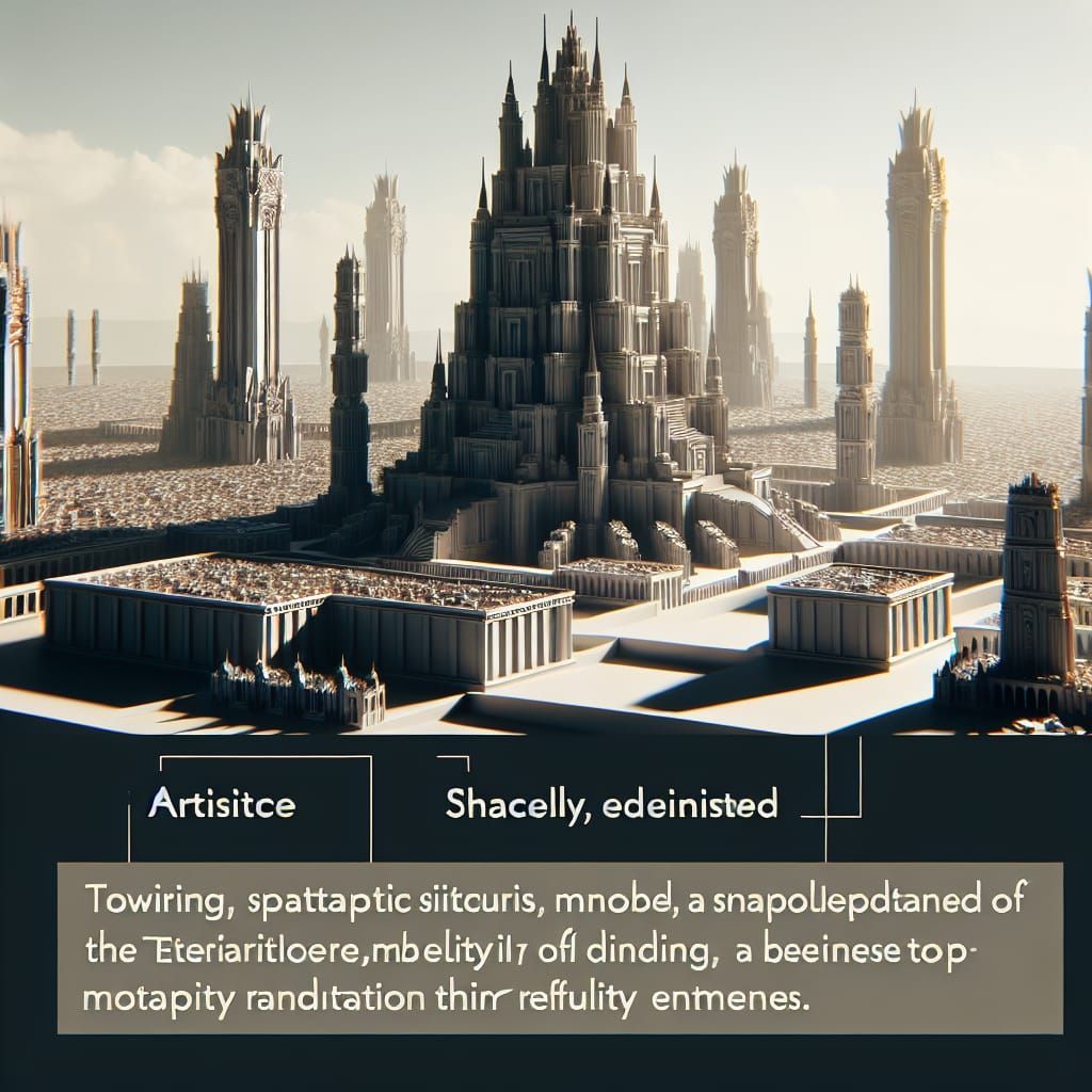Spectacular 3D Architectural Concept of Tartarian Empire