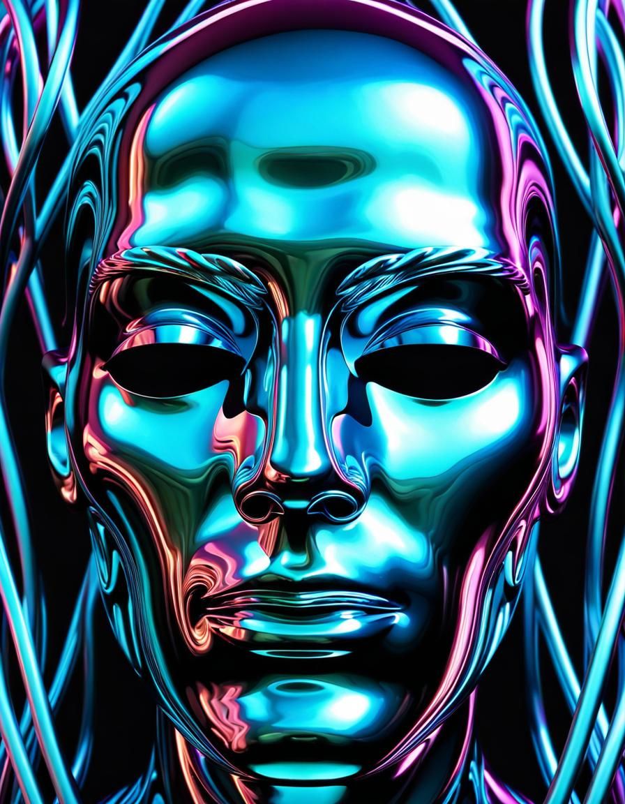 Mask Of Fluidic Metals (1)